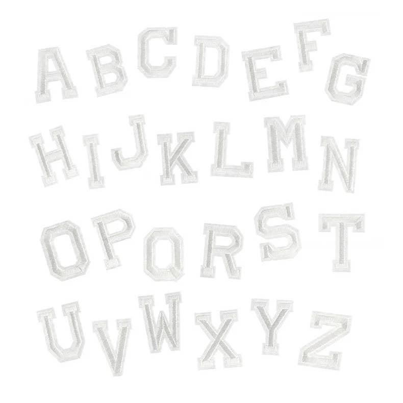 White Letter Patch