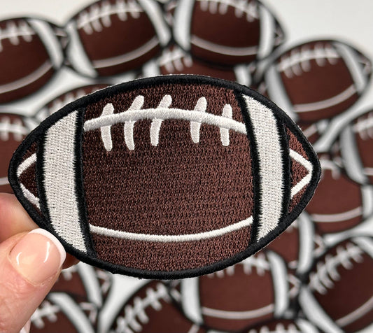 Football Embroidered Patch