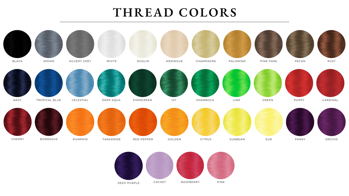 Custom Embroidered Tea Towel