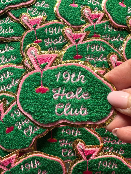 19th Hole Club Patch