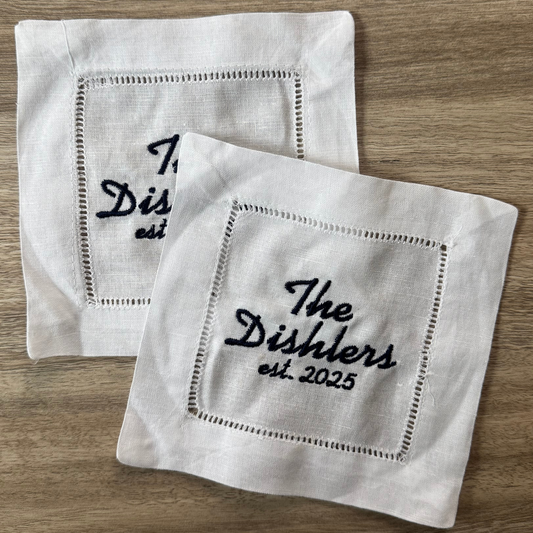 Custom Cocktail Napkins