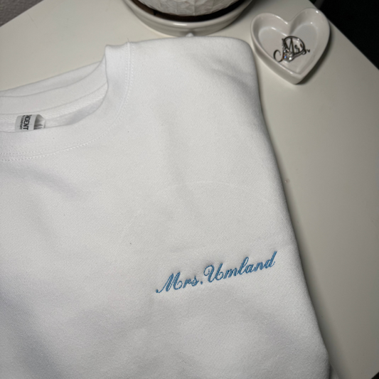 Custom Mrs. Crew Neck