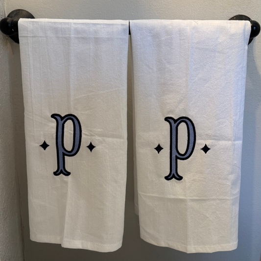 Custom Embroidered Tea Towel